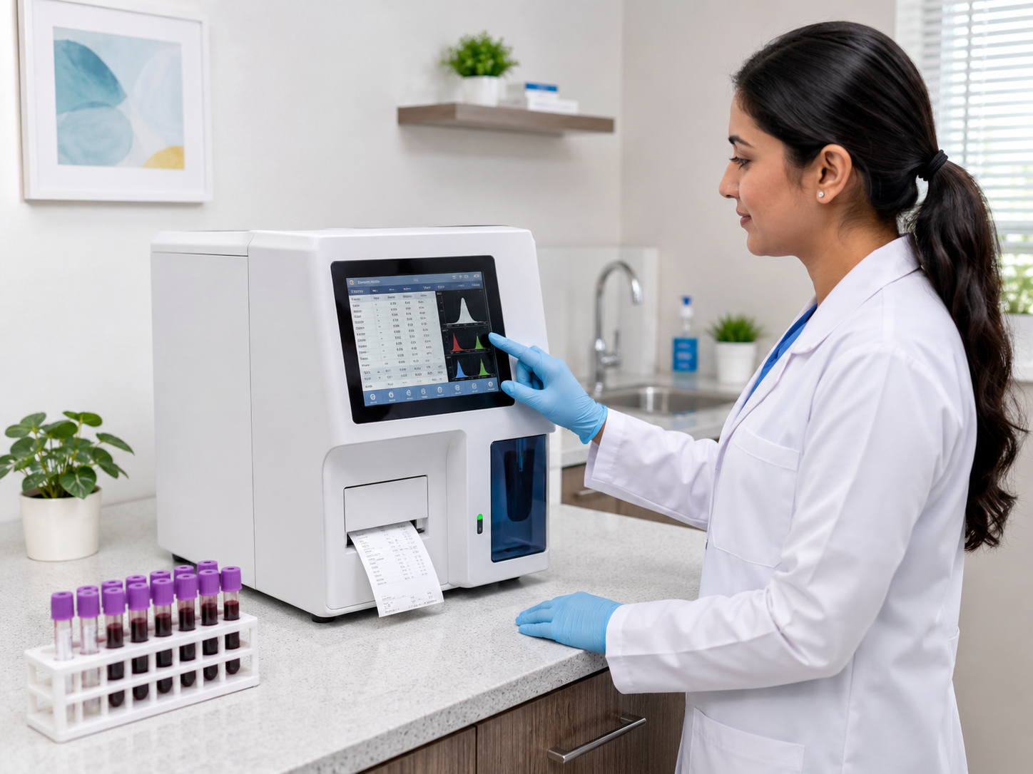 Clinic Blood Testing