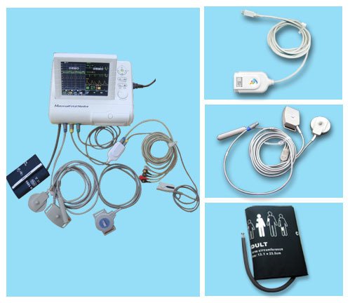 Hm-800f Portable Ctg Mother & Fetal Monitor