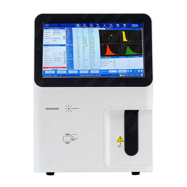 HMA-7518 14 Inch Touch Screen 5 Part Diff Auto Blood Hematology Analyzer