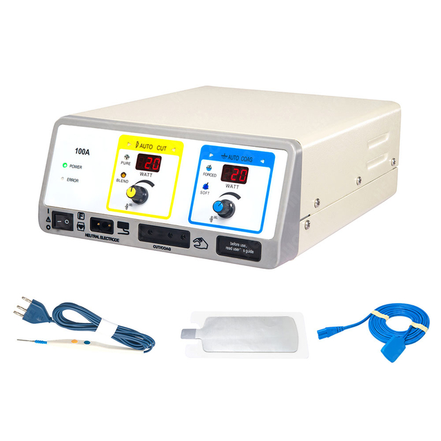 HE-100+ High Frequency 150W Monopolar Electrosurgical Unit