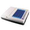 HE-12B 12 Channel 9 inch Touch Screen Rechargeable Digital Electrocardiogram ECG Machine