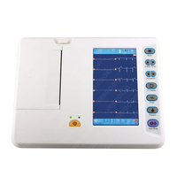 HE-06A/B High Resolution Portable handheld 6 Channel Digital ECG Machine