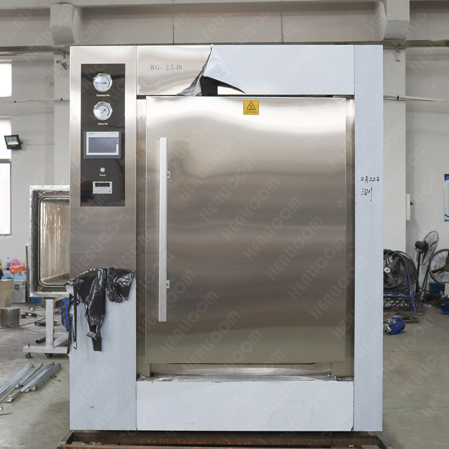 WG series 2500L Large Stainless Steel Pulse Vacuum Autoclave Sterilizer