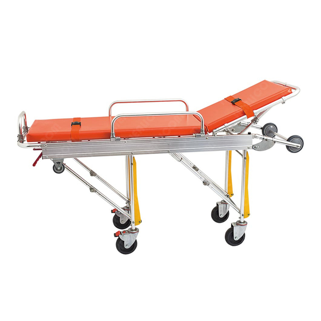 YXH-3B Hospital Transport Patient Stretcher Trolley Ambulance Stretcher