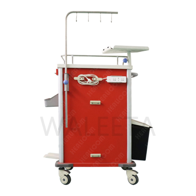 HZX-04 Medical Treatment Dressing Nursing Medicine Delivery Infusion Trolley