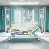 HDA-2-2 Medical Patient Electric 5 Functions ICU Nursing Patient Bed