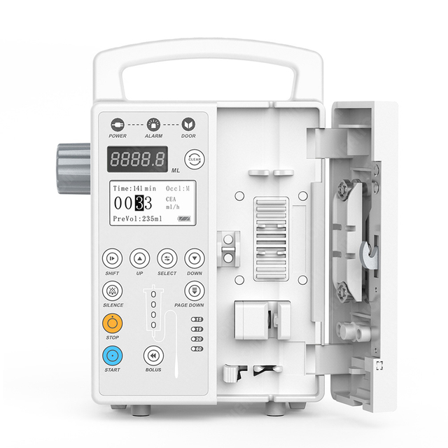 HIP-820 Medical Portable LCD Screen Intravenous IV Drip Infusion Pump 