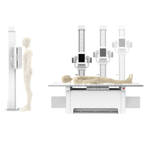 HDR50X China Manufacturer High Frequency Digital Stationary Dr Digital Radiography X-ray System