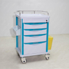 HMT-62512B Luxury ABS Medical Emergency Medicine Trolley