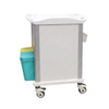 HMT-75076A6 Hospital Furniture Medical ABS Plastic Emergency Trolley Medicine Cart