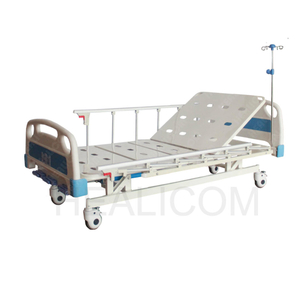 HA-2a Medical ABS Luxury Manual Three Cranks Home Care Hospital Nursing Bed