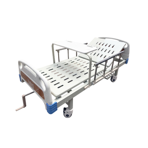 HDP-A103 Single Crank Medical Nurse Care Bed Manual Hospital Patient Bed 