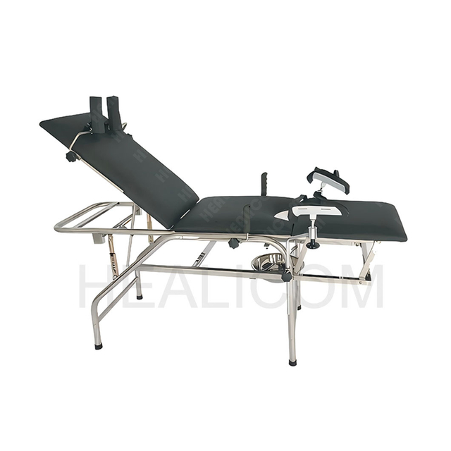 HDP-G008-1 Stainless Steel Gynecological Examination Table Obstetric Exam Table