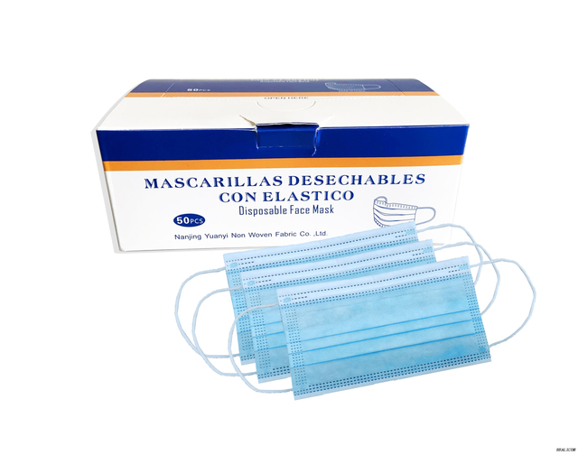 In Stock High Quality Disposable Nonwoven Self-Protective Face Mask Fical Mask
