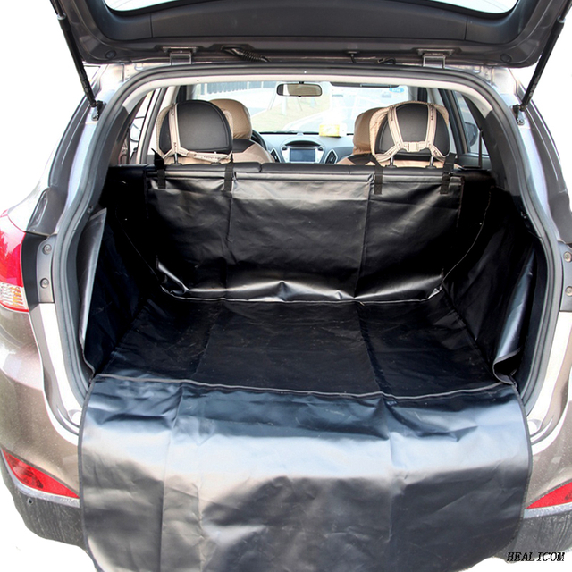 TPD0001 Waterproof Pet Car Trunk cover hammock seat cover with side flaps