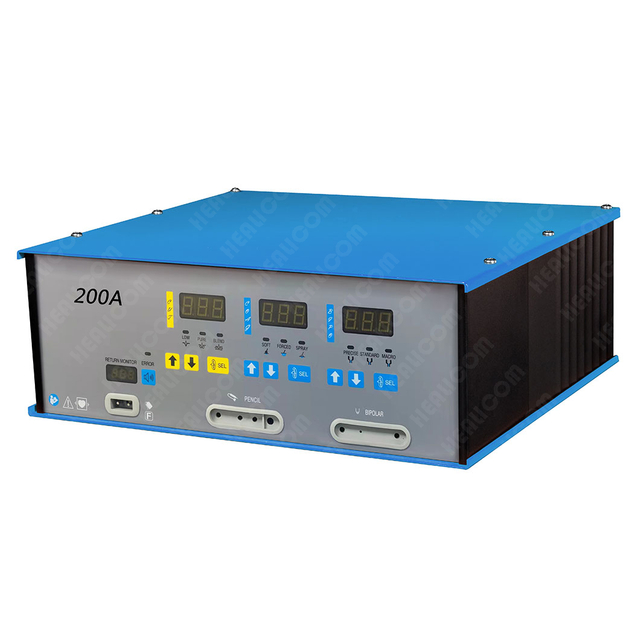 HE-200A High Frequency 200W Monopolar Bipolar Electrosurgical Unit 