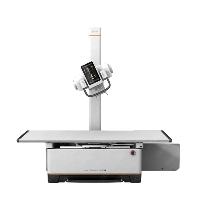 HDR-1100 Medical 50kW 1000mAs Touch Screen Vertical digital x-ray machine 