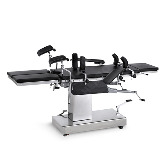  3008 Medical Multi-function 304 Stainless steel Hydraulic Manual adjustable operating table