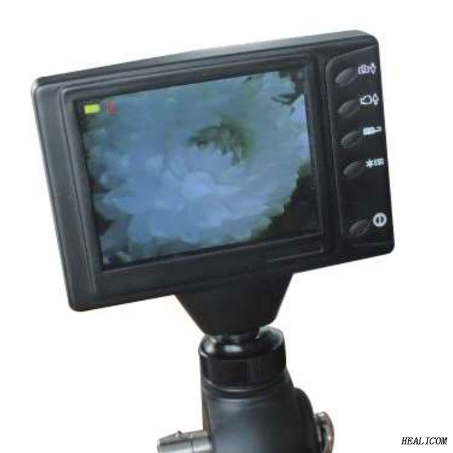 WBS-9 Veterinary Portable fiber optic ent nasopharyngoscope bronchoscope