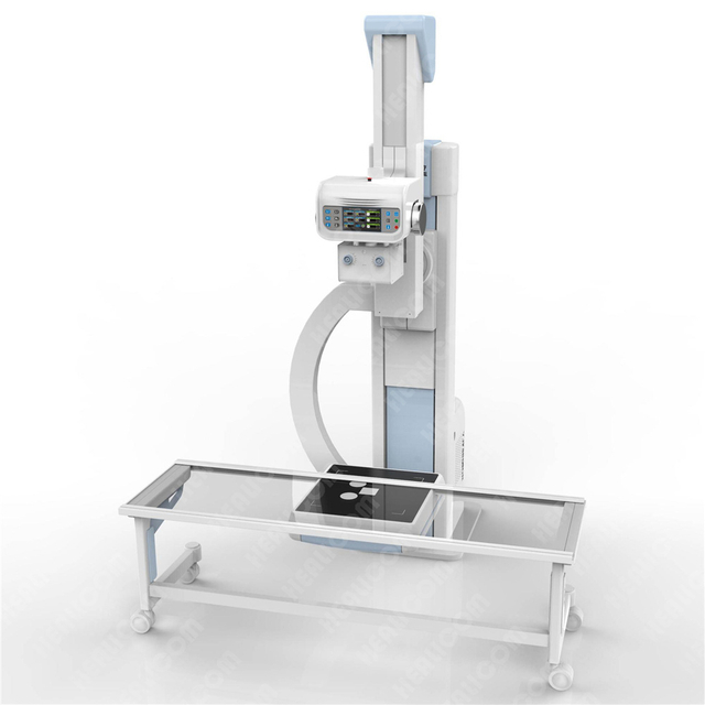 HDR50-U Medical High Frequency 630mA 50KW U-Arm Digital Radiography X Ray Machine