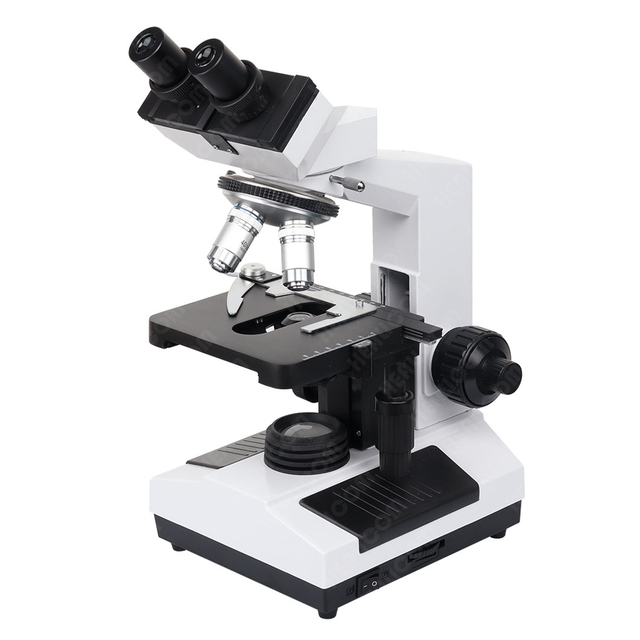 HXSZ-107BN Laboratory Binocular Wide Field Biological Microscope with LED light