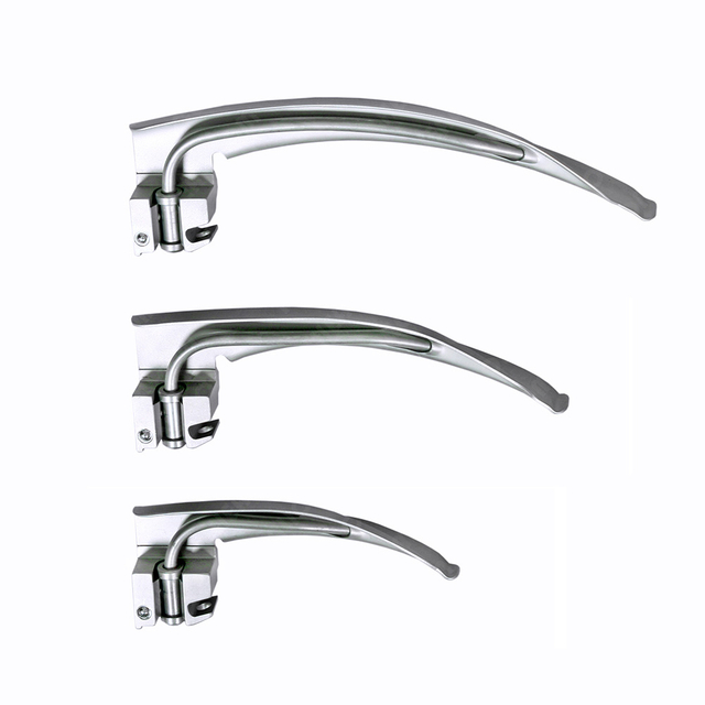 HBL-I/G Stainless steel Adult Fiber Optic Anesthesia Laryngoscope Set