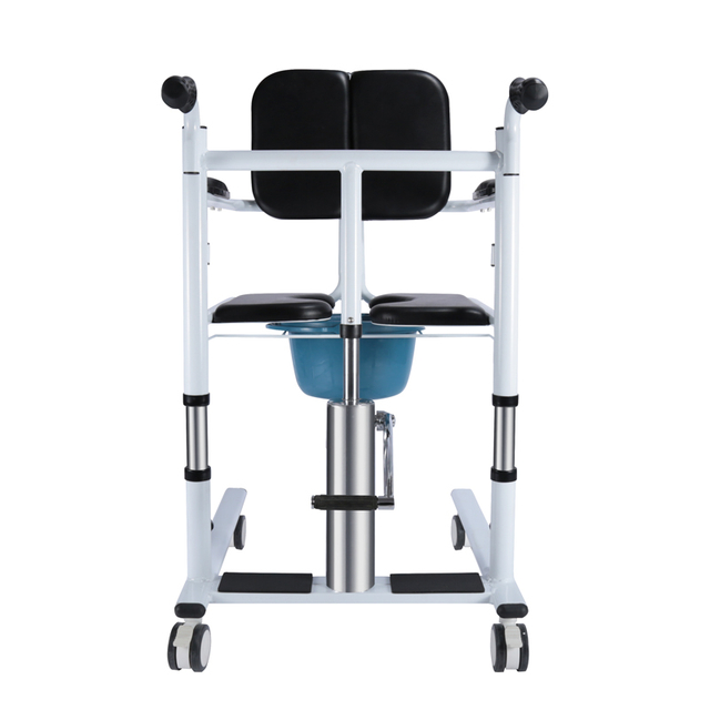 HC7905 Manual Transfer Machine Lifting Chair Patient Wheelchair Commode Chair