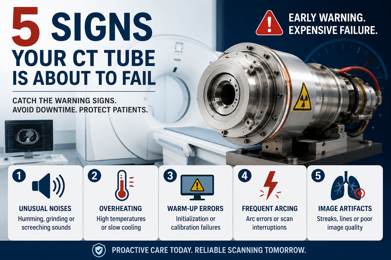 5 Signs Your CT Tube Is About To Fail