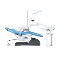 HD-2688A Electric Computer Controlled Noiseless Dental Exam Chair with Ceramic Spittoon