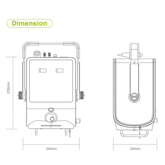 HFX-05A Medical Radiology Equipment 5KW Portable Touch Screen High Frequency X-ray Machine
