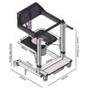 HQX-06 Electric Waterproof Toilet Lifting Transfer Chair Patient Shifting Machine
