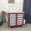 HITT-93007C Medical Multifunction Cart Hospital Emergency Infusion Trolley