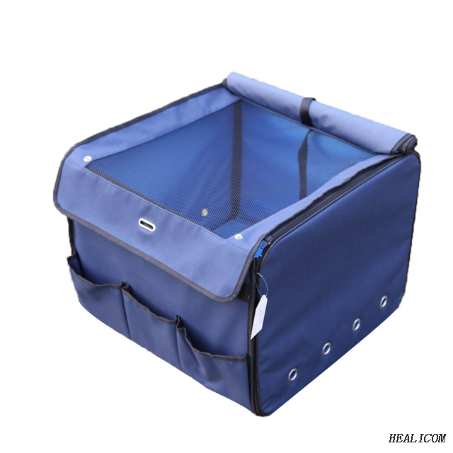 TPC0002 Portable Foldable pet car boxes safety outdoor travel 