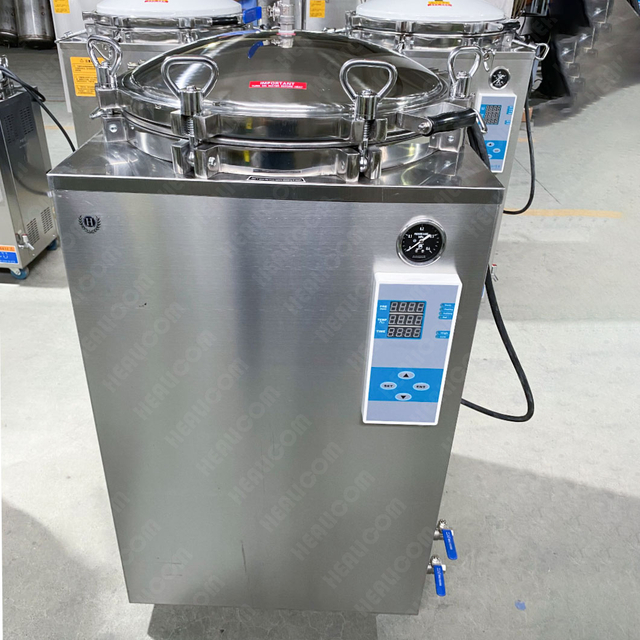 HVS-AP 35L 50L 75L 100L 150L Anti-Pressure Vertical Automatic Pressure Steam Autoclave Sterilizer