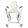 HWY-003R Patient Powered Toilet Lifts Bathing Chair Commode Wheelchair