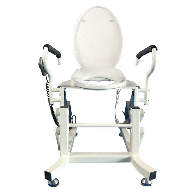 HWY-003R Patient Powered Toilet Lifts Bathing Chair Commode Wheelchair