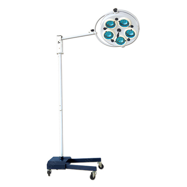 HL-05 /HL-05B Medical Mobile Vertical 5-Reflector LED Shadowless Operating Lamp