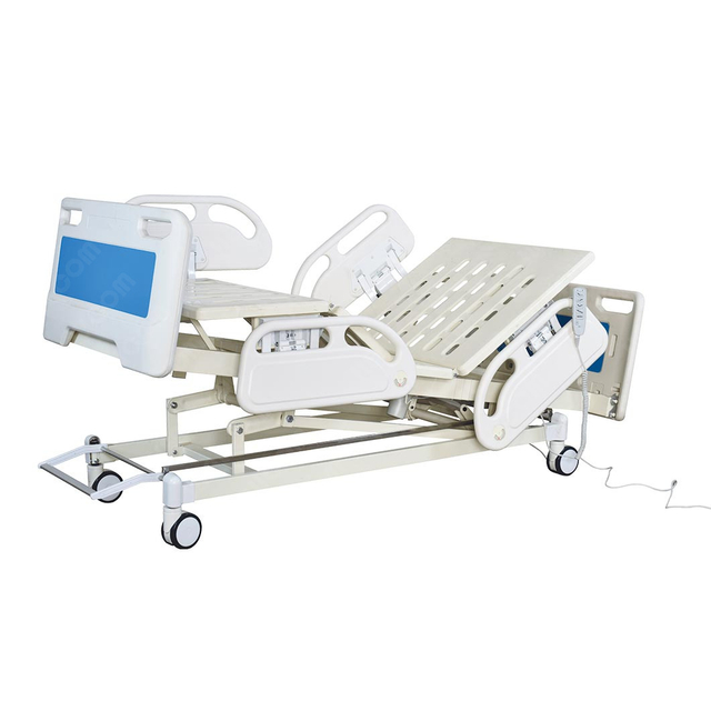 E507 Hospital Furniture Infusion Rack Medical 5-Function Electric Patients Bed