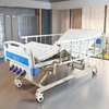 HFD-1-2 Hospital Manual Five Function Four Cranks Medical Patient Nursing Bed