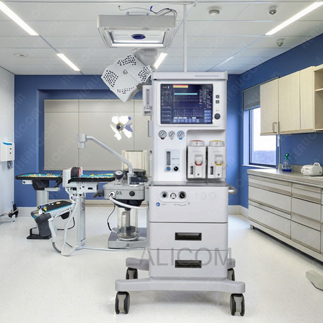 HA-15pro Medical LCD Touch Screen Surgery Trolley Anasthesia Machine
