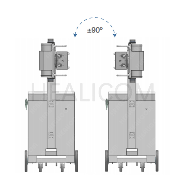 HFX-40G Medical 40KW Radiography Digital Mobile X-ray System
