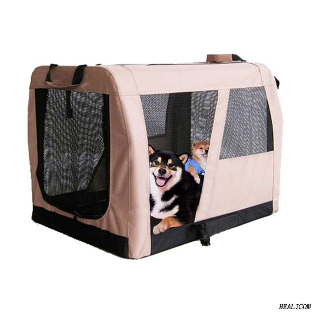 TPA0005 Grey dragon cloth Portable Pet cage for Outdoor Travel