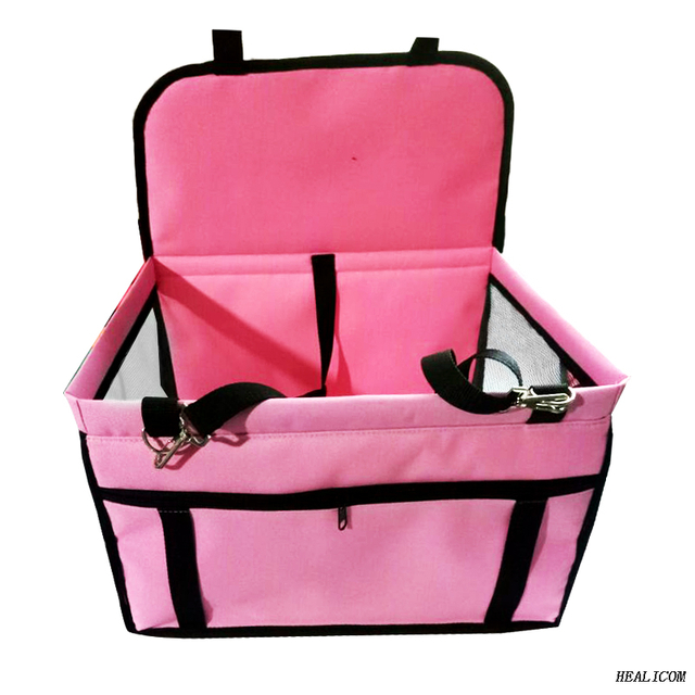 TPC0003 Mesh window folding Pet cage for safe travel Comfortable breathable Outdoor Portable 