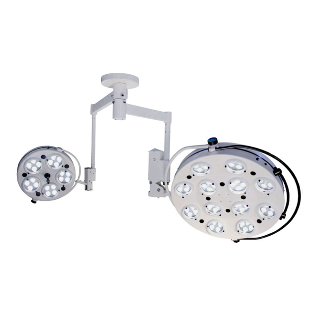 HL-1205CL Ceiling Dual-arm LED Operating Light Shadowless Operating Lamp Price