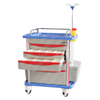HET-75001B Medical Anaesthesia Cart Treatment Hospital Drug Emergency Trolley