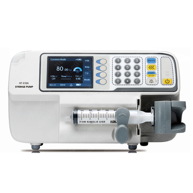HF-610 Medical Equipment Infusion Portable TCI Syringe Pump