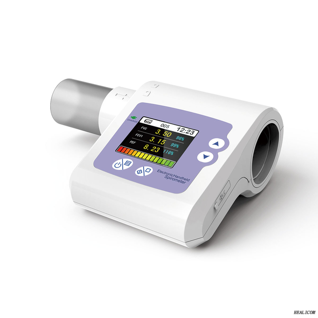 Cheapest price HSP10 handheld portable medical bluetooth spirometer with CE ISO