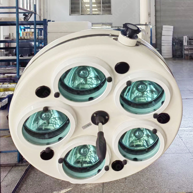 HL-1205 Hospital Double Head Ceiling Shadowless Operation Lamp 
