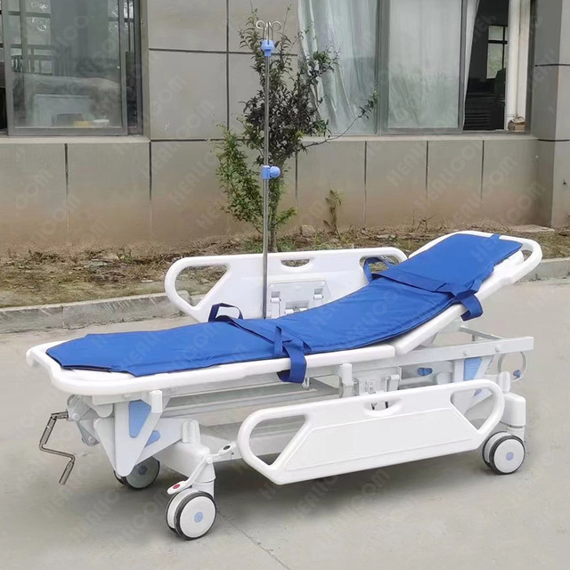 YXH-6A Adjustable Mobile Patient Transfer Ambulance Emergency Stretcher