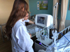 HS-1100 Medical Surgical Hospital Equipment Mobile Trolley Breathing Machine ICU Ventilator Machine for Human or Infant Use